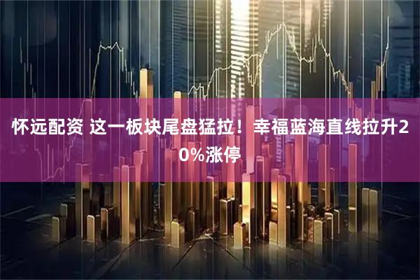 怀远配资 这一板块尾盘猛拉！幸福蓝海直线拉升20%涨停
