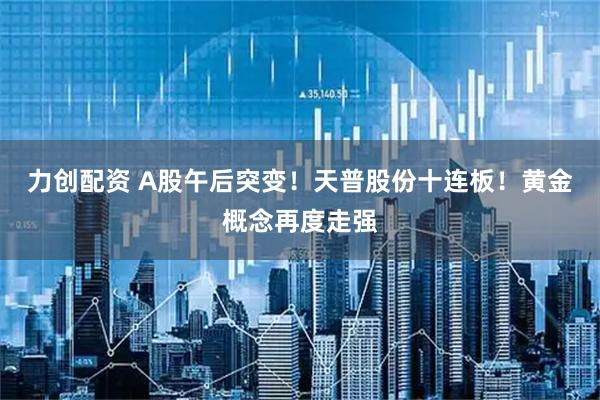 力创配资 A股午后突变！天普股份十连板！黄金概念再度走强