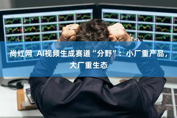 尚红网  AI视频生成赛道“分野”：小厂重产品，大厂重生态